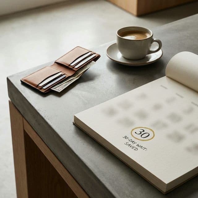 La regla de los 30 días para ahorrar: El escudo definitivo contra las compras impulsivas