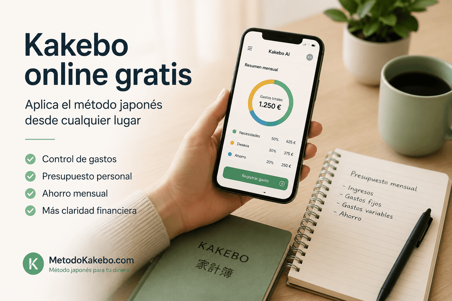 Kakebo Online Gratis: Aplica el Método Japonés sin Conectar el Banco (2026)