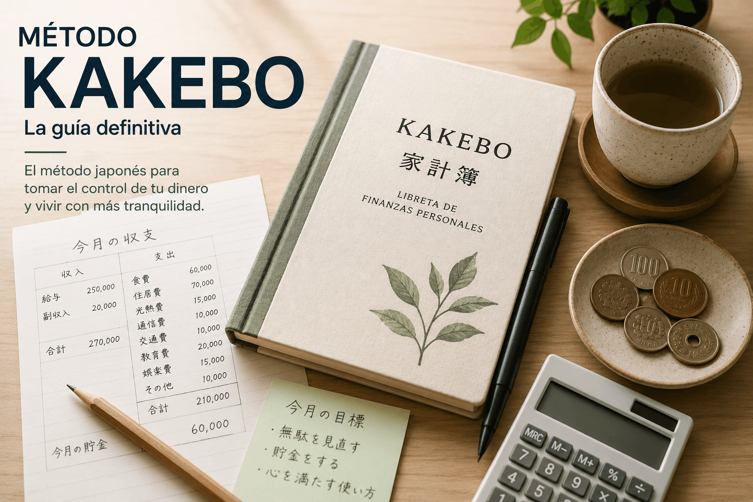 Método Kakebo: La técnica japonesa para ahorrar dinero sin esfuerzo
